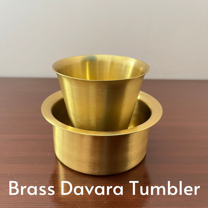 Brass Davara Tumbler